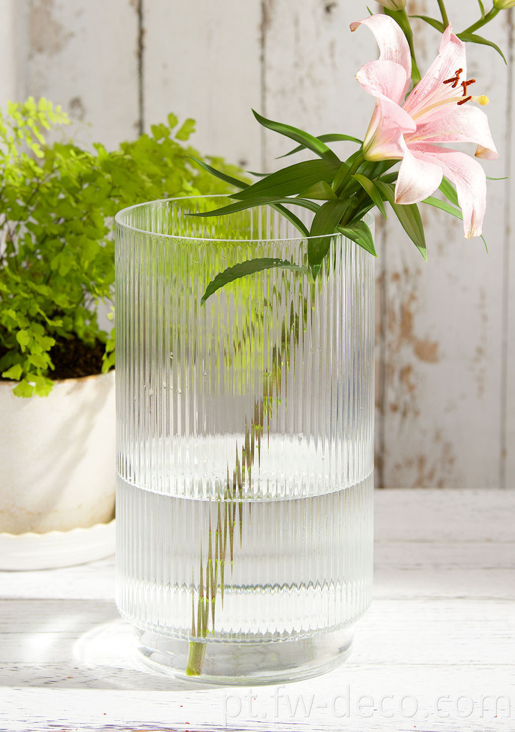 glass vase